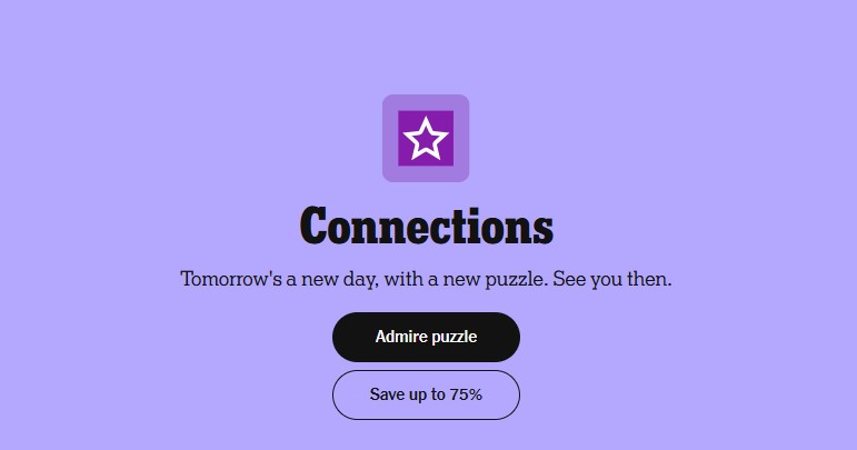 NYT Connections