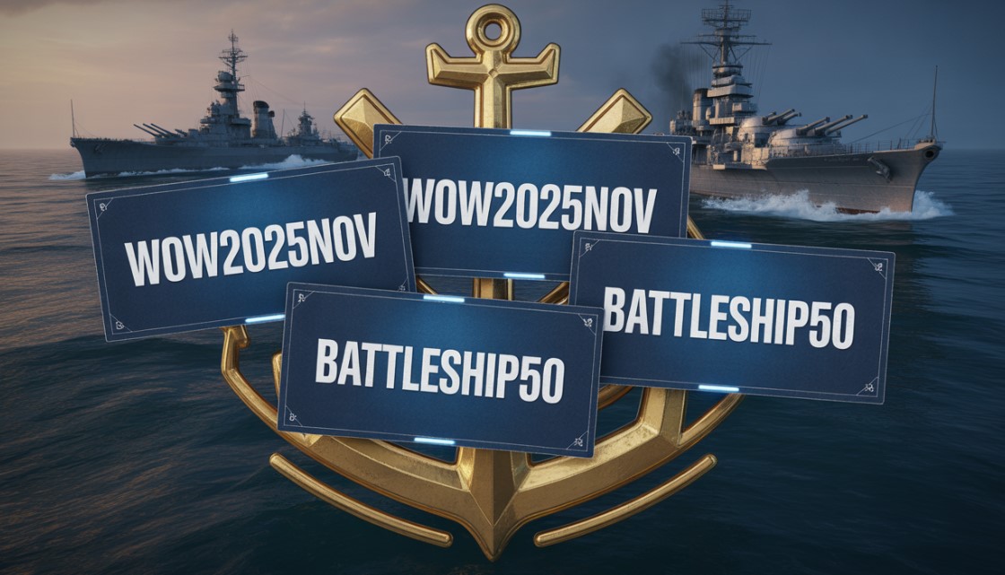 World of Warships Codes November 2025
