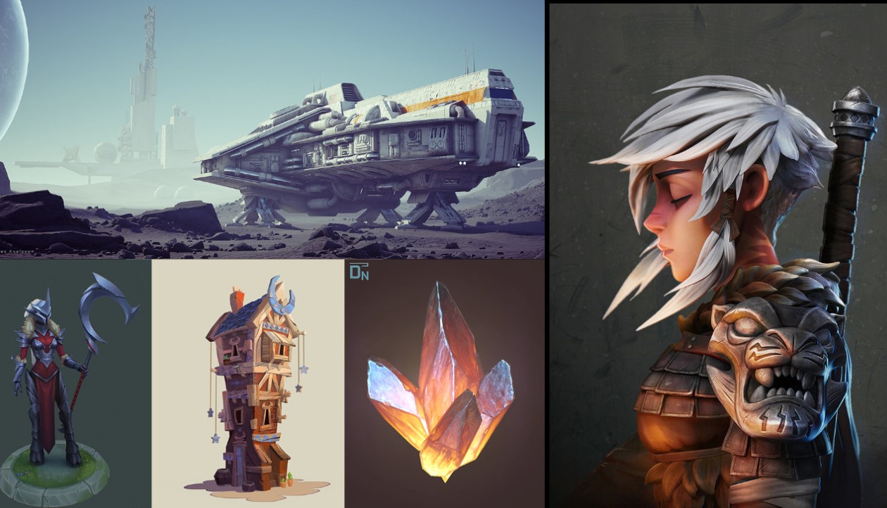 Secrets of Game Artists for Building Virtual Worlds