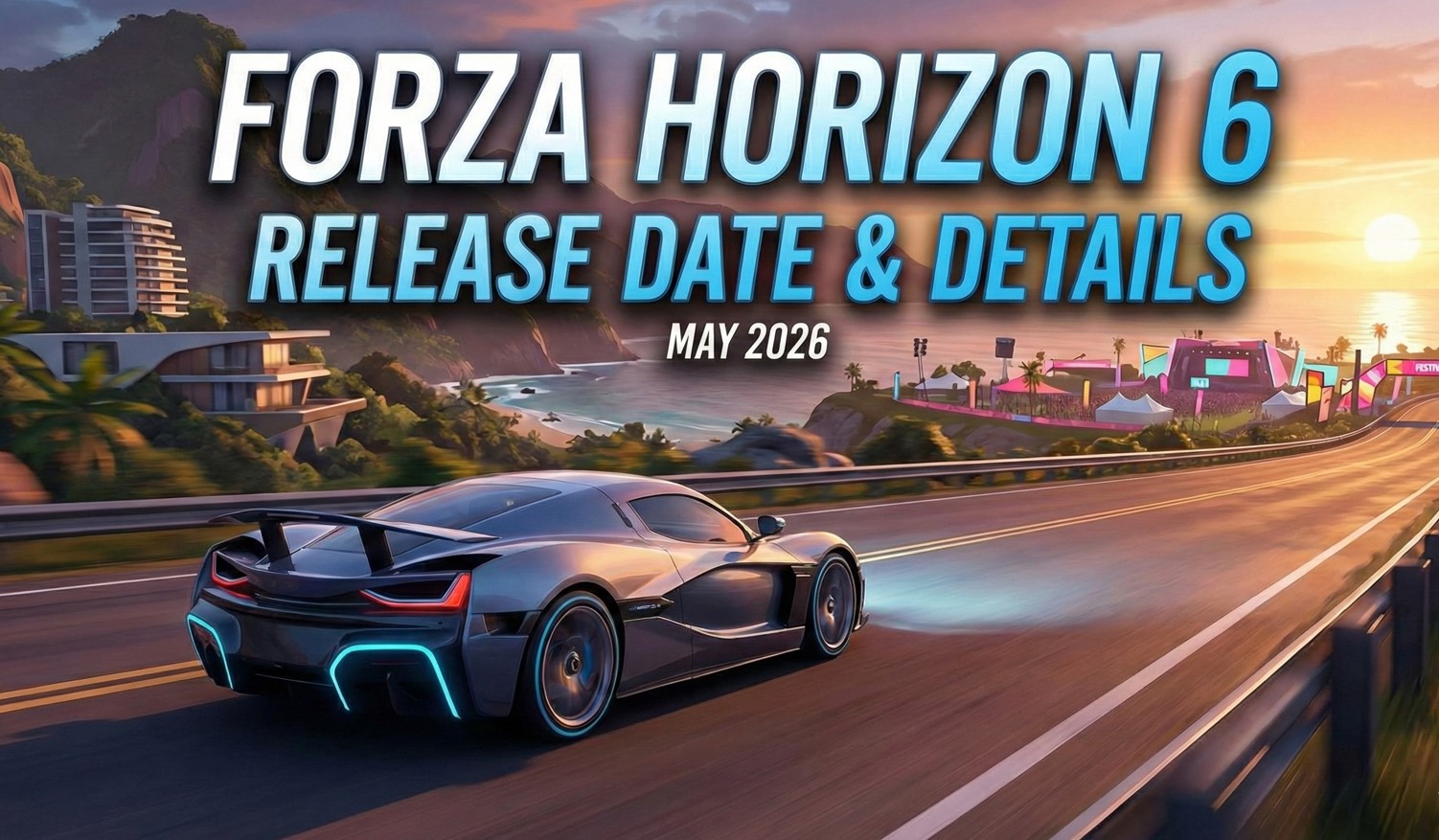 Forza Horizon 6 Release Date and Other Official Details