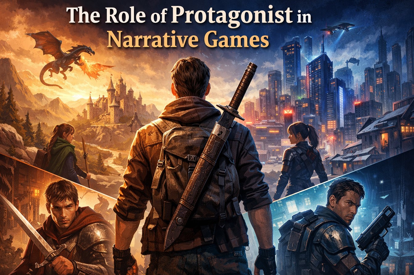 The Role of a Protagonist in Narrative Games