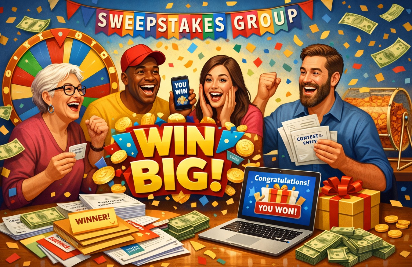 How Groups Turn Sweepstakes Play Into a Shared Passion?