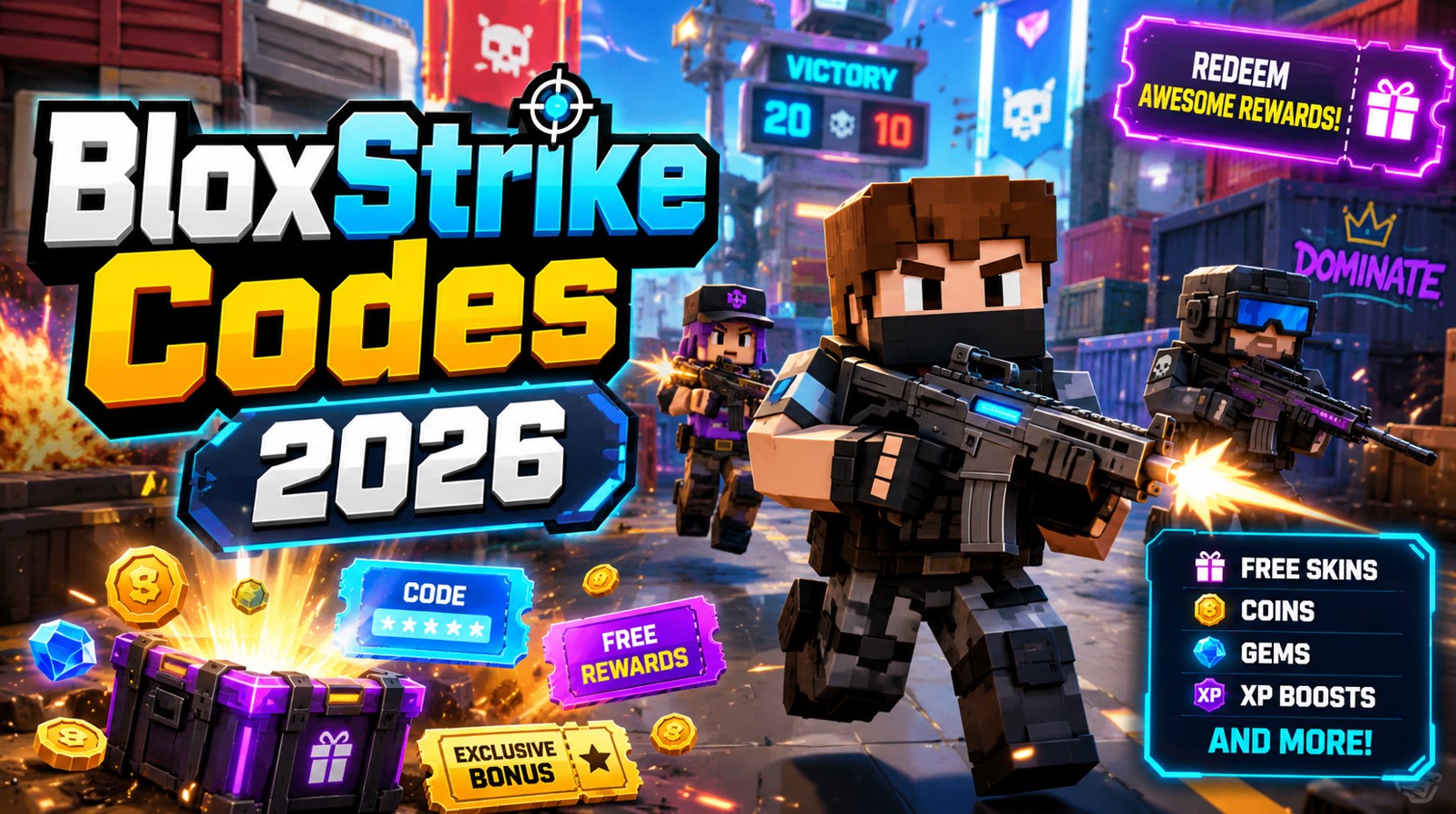 BloxStrike Codes (July 2026)