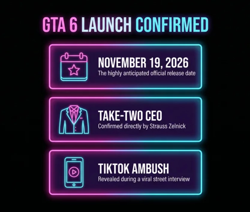 GTA 6 Release Date Update