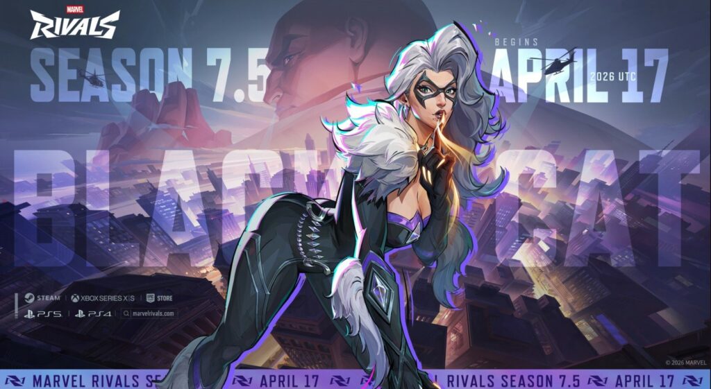 black cat costume in Marvel Rivals